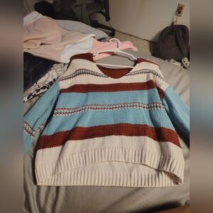 Women's western sweater